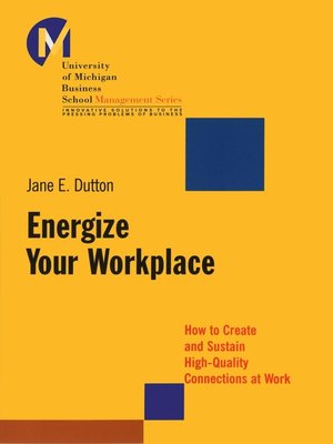 cover image of Energize Your Workplace